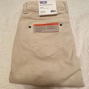 NWT Brand new Patagonia Corduroy pants